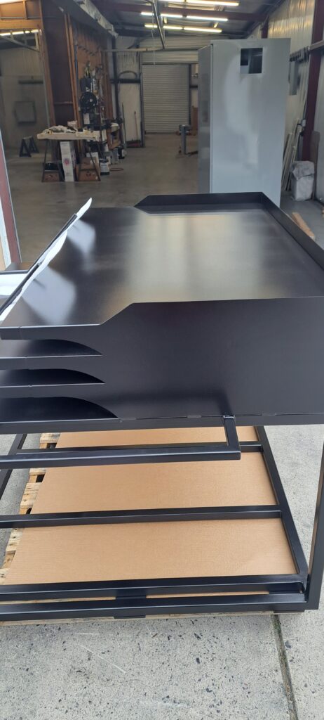 custom-sized and shaped job-specific material handling cart